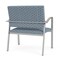 Lesro Newport Bariatric Chair Metal Frame, Silver, RS Rain Song Upholstery NP1401 - alternate 3